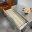 Anson - Console Cabinet - Silver / Champagne