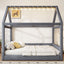 Upholstered House Style Daybed With LED Light Strips