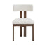 7 Piece Dining Set With Upholstered Armless Chairs And Table