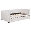 Upholstered Daybed With Ergonomic Design Backrest