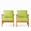 Perla - Contemporary Club Chair With Water Resistant Cushionі