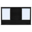 Double Sink Bathroom Vanity Set With Wall Mount Mirror Cabinet