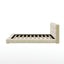 Upholstered Platform Bed Frame With Tufted Headboard
