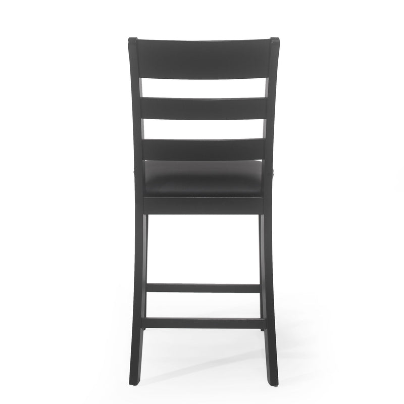 Taburetes de madera tapizados para barra de estilo rústico