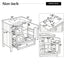 Modern Bathroom Vanity With Sink, Soft Close Drawers & Door, Storage Rack