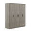 4 Door Wardrobe With 1 Drawer