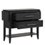 Sable Crest - Drop Leaf Server - Black