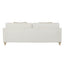 Sofa Single Reverable Cushion With 2 Pillows - Off White