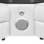 Nova - Sectional With Bluetooth Speaker, LED And Lifting Wine Cabinet