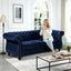 Chesterfield 3 Seater Sofa With Rolled Arms