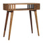 Slatted Console - Light Brown