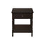 Accent - Table, 2 Tier, Square, Traditional - Walnut