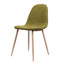 Elegant Dining Chair Set With Fabric