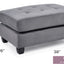 Chic Contemporary Ottoman