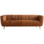 Ava - Sofa - Gold / Tan