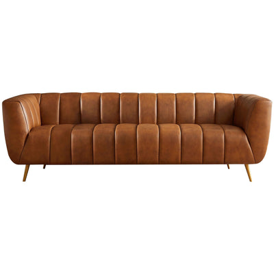 Ava - Sofa - Gold / Tan
