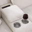 Ted - Sectional Sofa With Ottoman - Beige