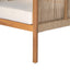 Modern Outdoor Woven Lounge Chair With Solid Wood Frame - Teak
