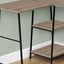 Computer Desk, Home Office, Corner, Storage Shelves, L Shape, Work, Laptop, Contemporary, Modern
