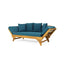 Outdoor Acacia Wood Expandable Daybed With Cushions