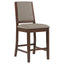 Allen - Upholstered Counter Chair (Set of 2) - Oak