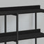 Accent Console Table For Entryway, 3 Tier Design