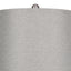 Ashland - Contemporary Table Lamp (Set of 2) - Nickel / Light Gray