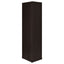6 Tier Corner Bookcase - Cappuccino