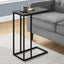Accent Table, C - Shaped, Space-Saving Functionality