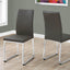 Dining Side Chair, Upholstered For Dining Room, Modern (Set of 2)