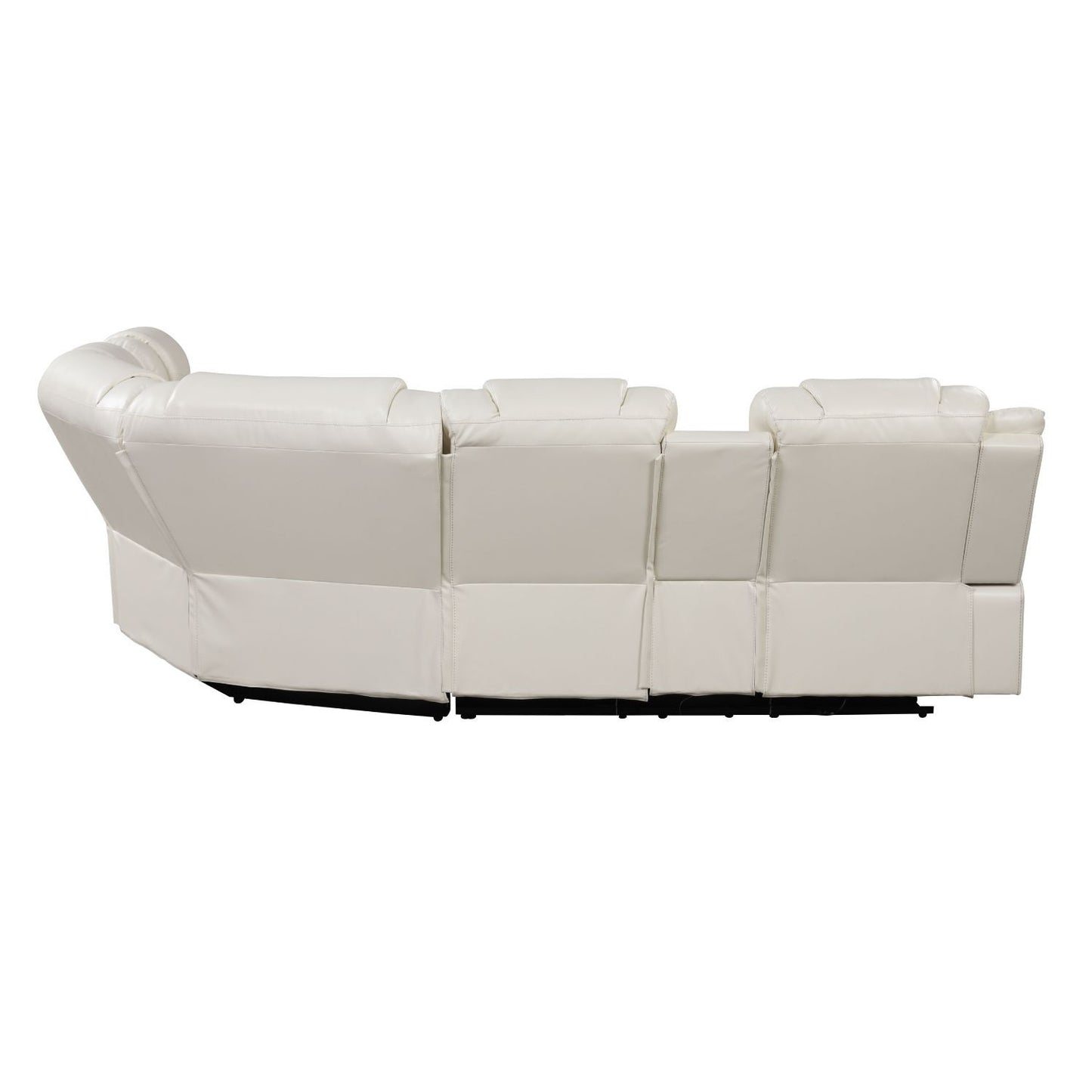 Challenger - Recliner Sectional Sofa, Built In USB, C Ports & Bluetooth
