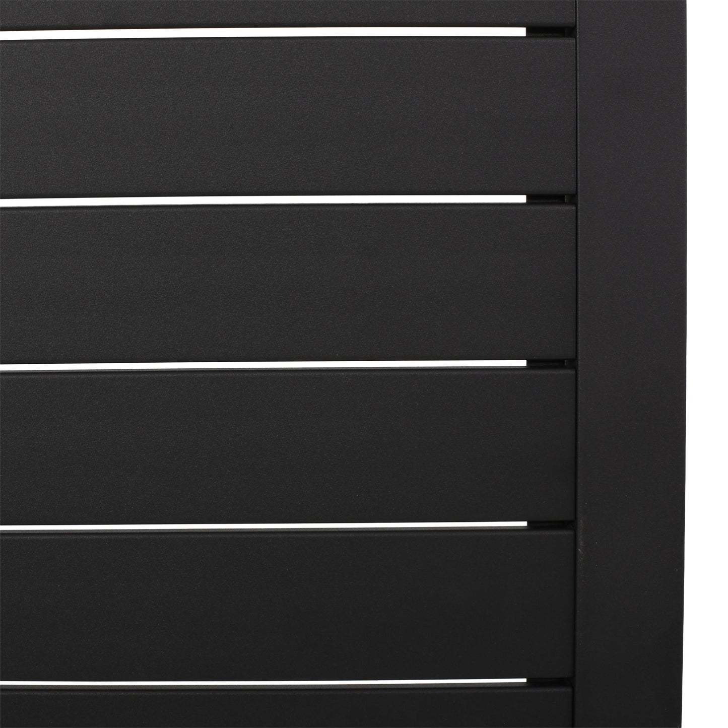 Aluminum Outdoor C - Shaped Side Table For Patio
