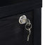 Geary - 3 Shelf Bookcase With USB Charging And Lockable Top Drawer