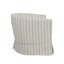 Zeniqua - Upholstered Swivel Chair With Loose Cover