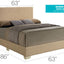 Elegant Platform Bed For Relaxed Spaces