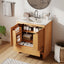 Softened Modern Bathroom Vanity With Sink