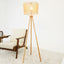 Brillo - 3 Legged Floor Lamp - Brown