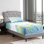 Button Tufted Bed Charming For Cozy Spaces