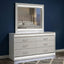 Glam - 6 Drawer Dresser With LED Lighting (Includes Dresser Only) - White