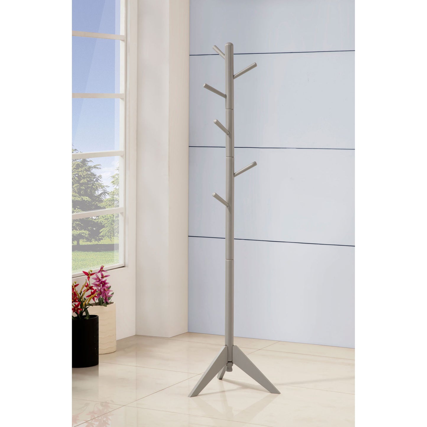 6 Hook Coat Rack With Rotating Top