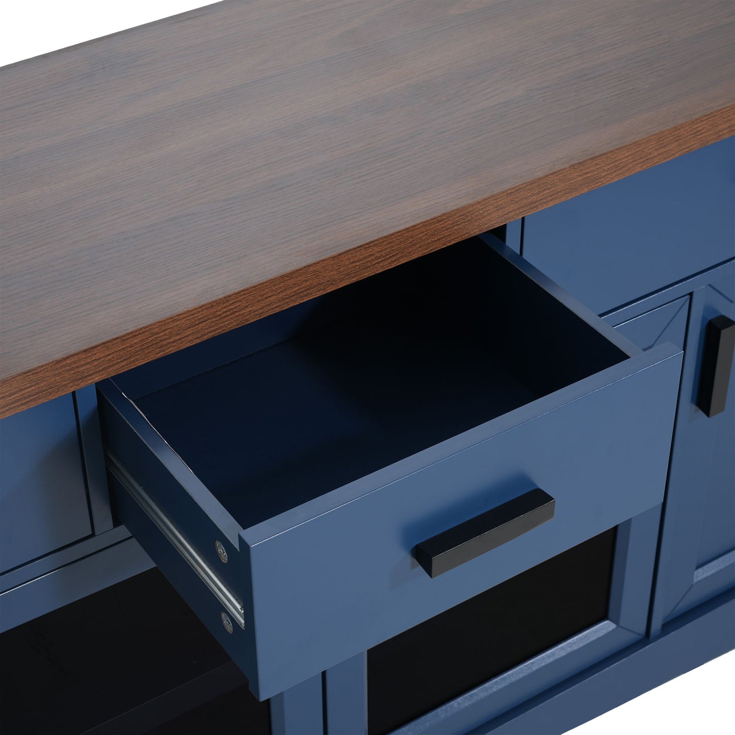 Modern TV Console & Adjustable Shelves