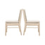 Cordoba - Dining Chair (Set of 2) Comfortable Armless Chairs - Beige