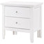 English Dovetailed Drawers Nightstand