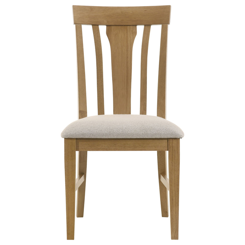 Auburn - Dining Side Chair (Set of 2) - Natural / Light Brown