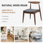 Dining Chairs With Ergonomic Backrest & Comfort Cushions (Set of 2)