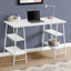 Computer Desk For Home Office, Laptop, Storage Shelves, Contemporary & Modern