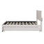Upholstered Platform Bed With Drawers, Classic Headboard Design