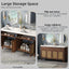 Bathroom Vanity With Double Sink, Large Storage Space