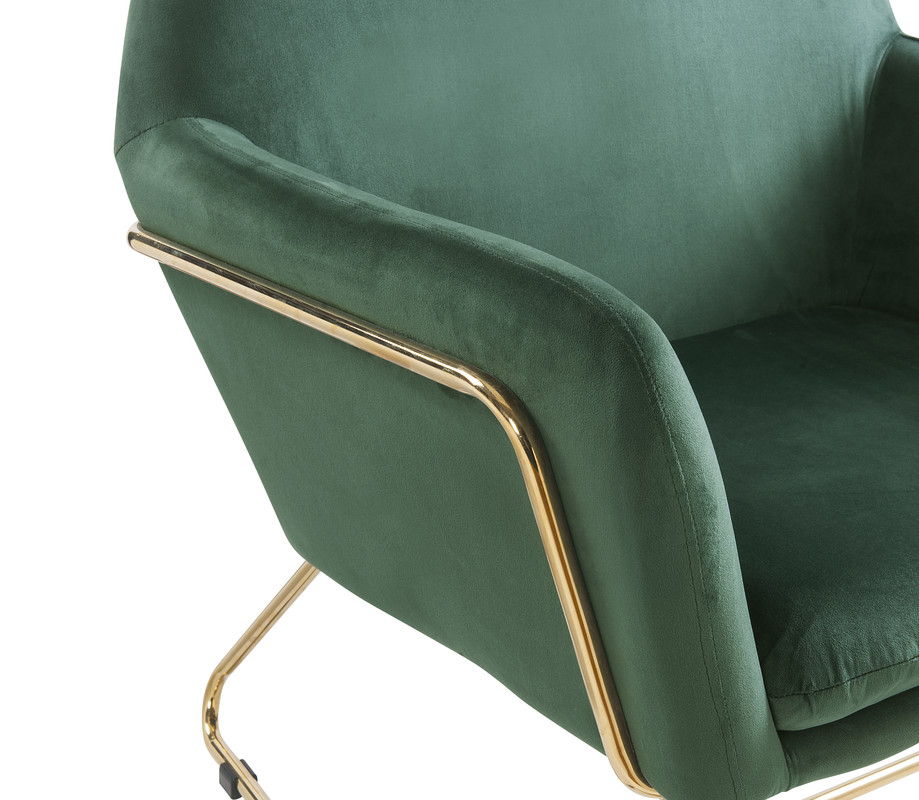 Keira - Accent Chair With Metal Base