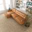 Allison - Mid-Century Modern Sectional Sofa Chaise